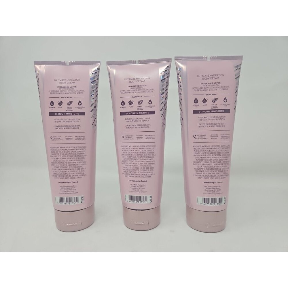 Set Of 3 NEW A THOUSAND WISHES BODY CREAM Bath & Body Works - Picture 3 of 3